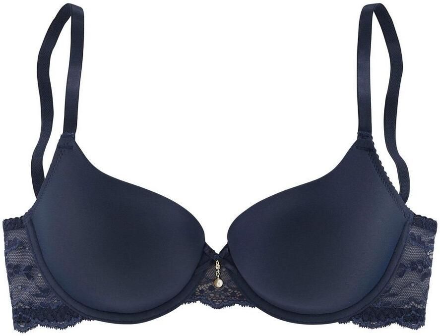 Lascana Bh met steuncups Nina Dessous met beugel naadloze cups en kant opzij dessous - Foto 3