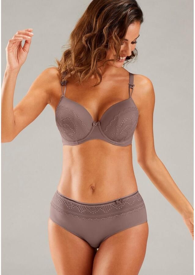Lascana Bh met steuncups TIZIANA met gedeeltelijk gerecycled kant lingerie - Foto 1