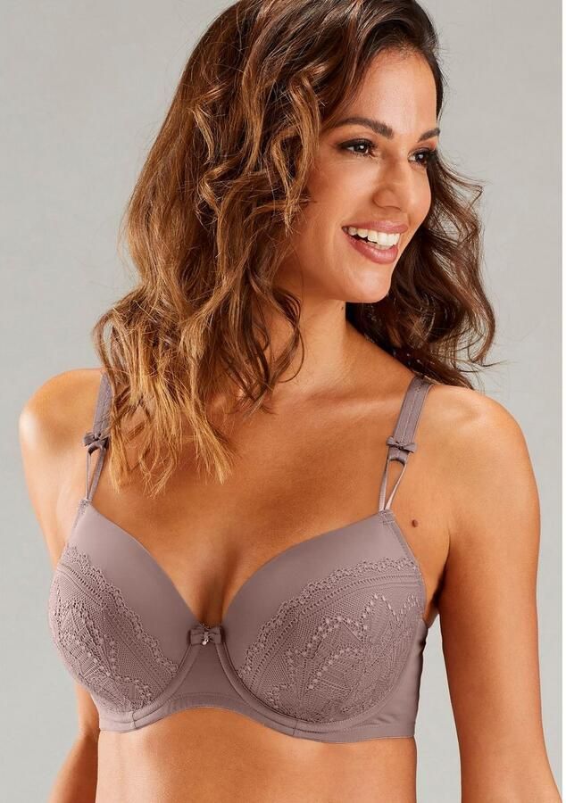 Lascana Bh met steuncups TIZIANA met gedeeltelijk gerecycled kant lingerie - Foto 2
