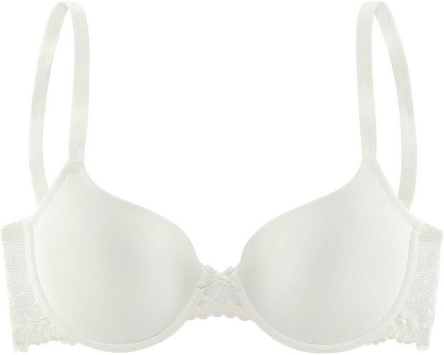 Lascana Bh met steuncups Vittoria met beugel en rug van gebloemde kant
