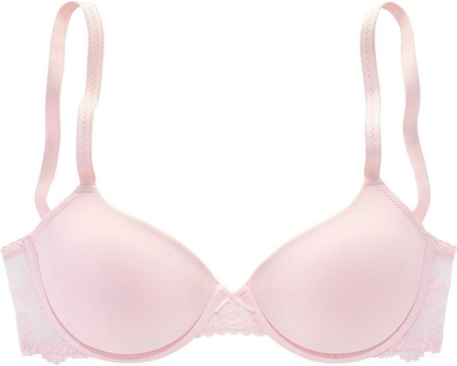 Lascana Bh met steuncups Vittoria met beugel en rug van gebloemde kant - Foto 3