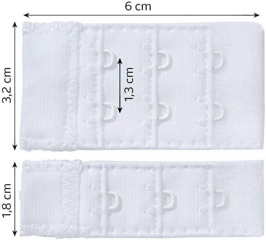 Lascana Bh-verlenging voor 1- en 2-haakssluitingen (6 stuks) - Foto 4