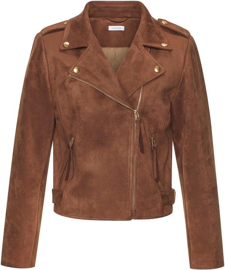Lascana Bikerjack in suède-look - Foto 5