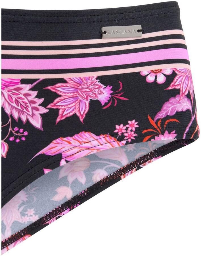Lascana Bikinitop met beugels Bohemian met geplaatste strepen