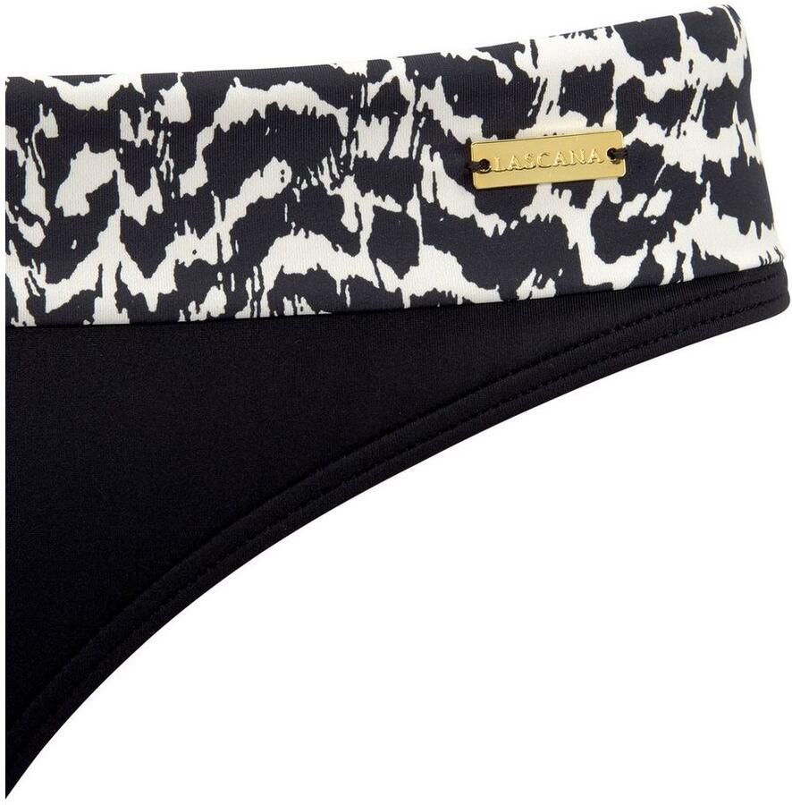 Lascana Bikinibroekje Clara met gedessineerde omslagband