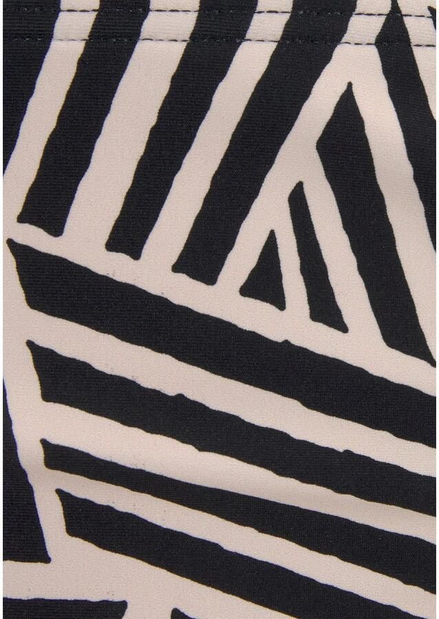 Lascana Push-upbikinitop Cleo met geometrische print - Foto 6