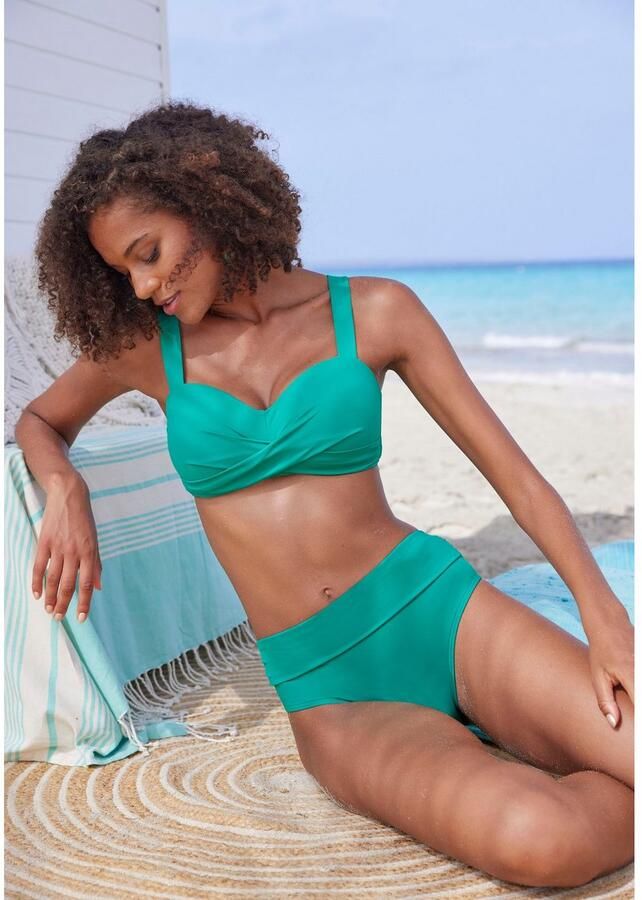 Lascana Bikinibroekje Comfy in hoger model - Foto 2