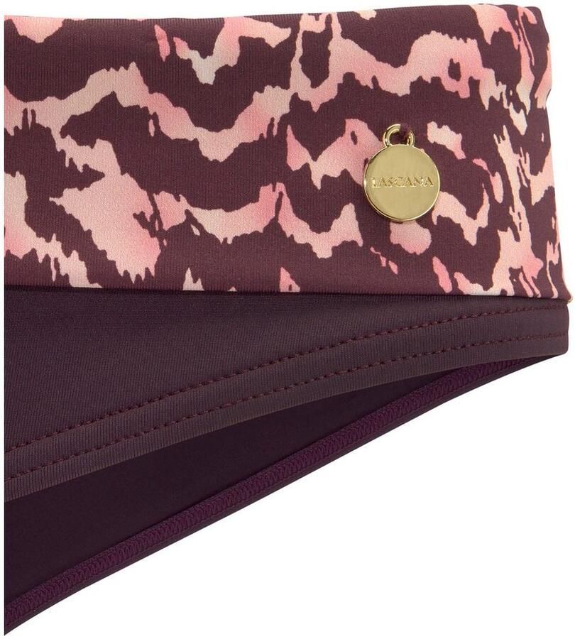 Lascana Bikinibroekje Holly met bedrukte boord