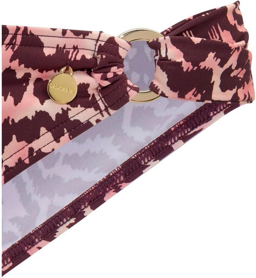 Lascana Triangel-bikinitop Holly met goudkleurige sierringen