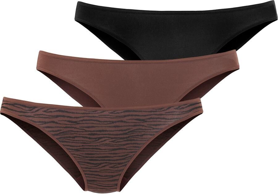 Lascana Bikinibroekje Hoogwaardige modalkwaliteit (Set van 3) - Foto 5
