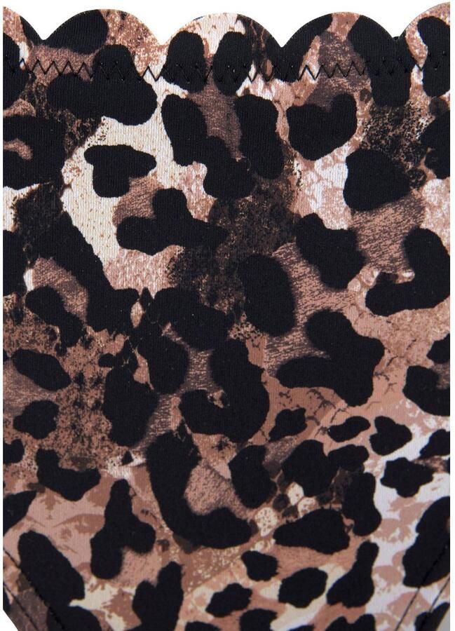 Lascana bikinibroekje met panterprint bruin zwart - Foto 2