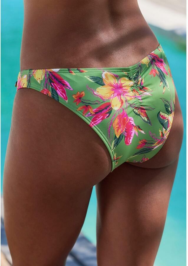 Lascana Bikinibroekje MALIA in korte brazilië-vorm met tropische print - Foto 3