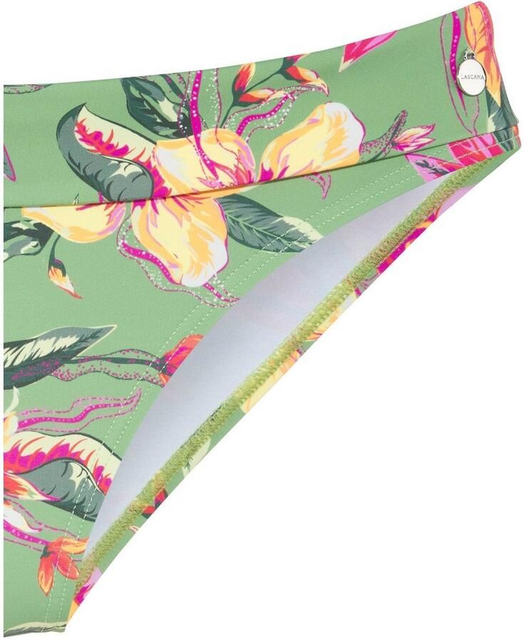 Lascana Bikinibroekje MALIA met omslagband met tropische print - Foto 3