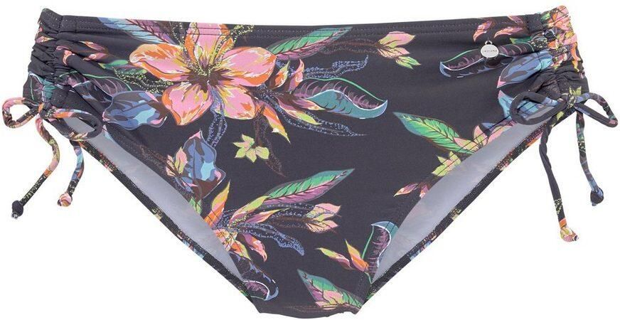Lascana Bikinibroekje MALIA met zijrimpeling met tropische print - Foto 4