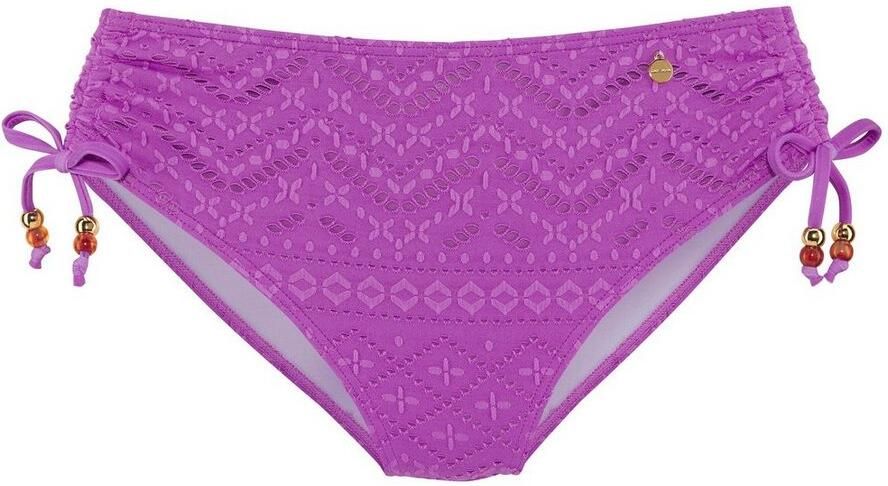 Lascana Beugelbandeau bikinitop Omara met broderie anglaise - Foto 11