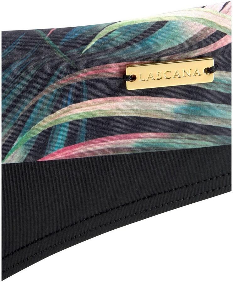 Lascana Bikinibroekje Reese met omslagband en palmboomprint - Foto 2