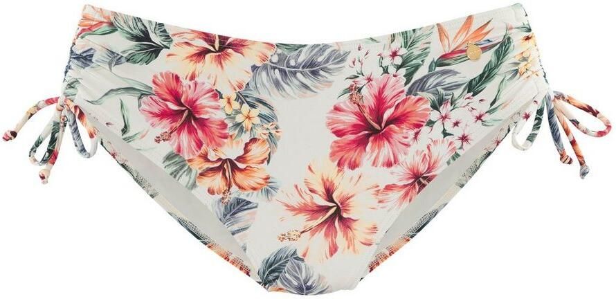 Lascana Bikinibroekje Salsa zijdelings verstelbaar en met geweldige bloemenprint - Foto 4