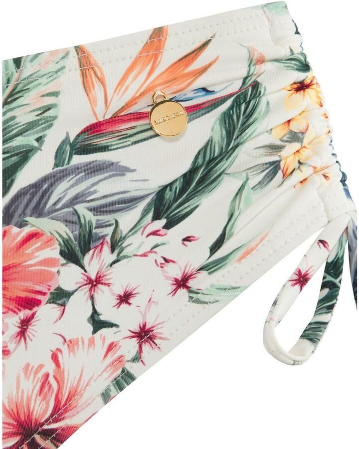 Lascana Bikinibroekje Salsa zijdelings verstelbaar en met geweldige bloemenprint