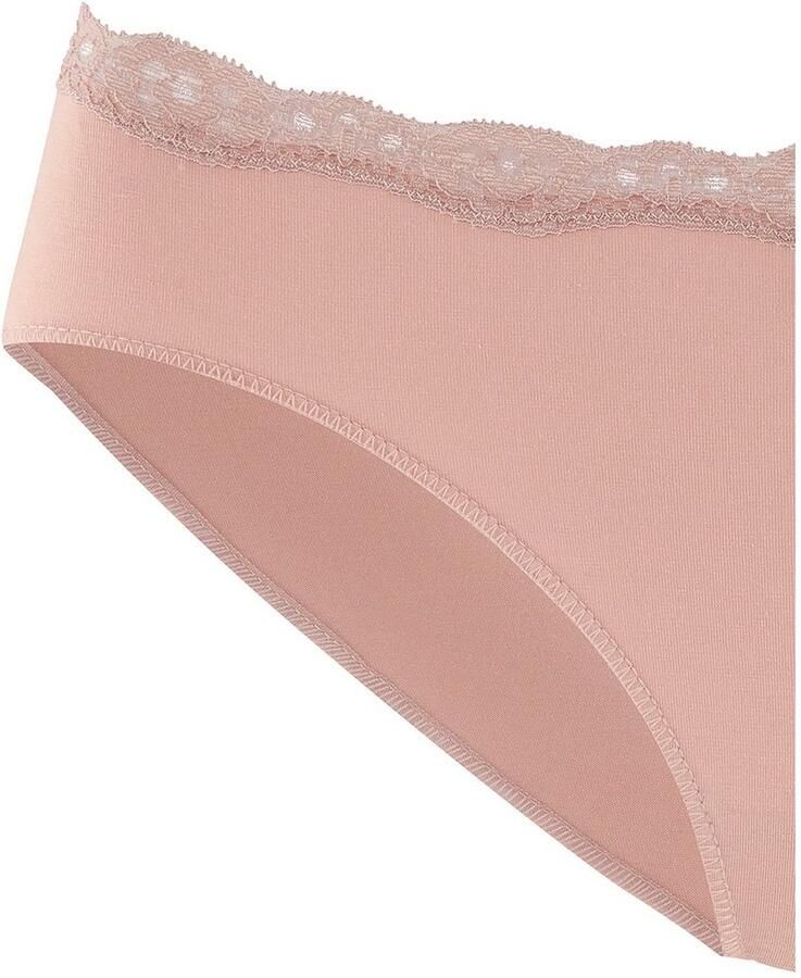 Lascana Bikinibroekje van elastische katoen in mooie doos (set 4 stuks)