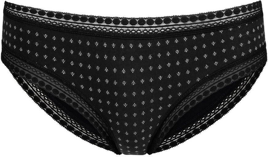 Lascana Bikinibroekje van elastische katoen met zachte kant (3 stuks) - Foto 5