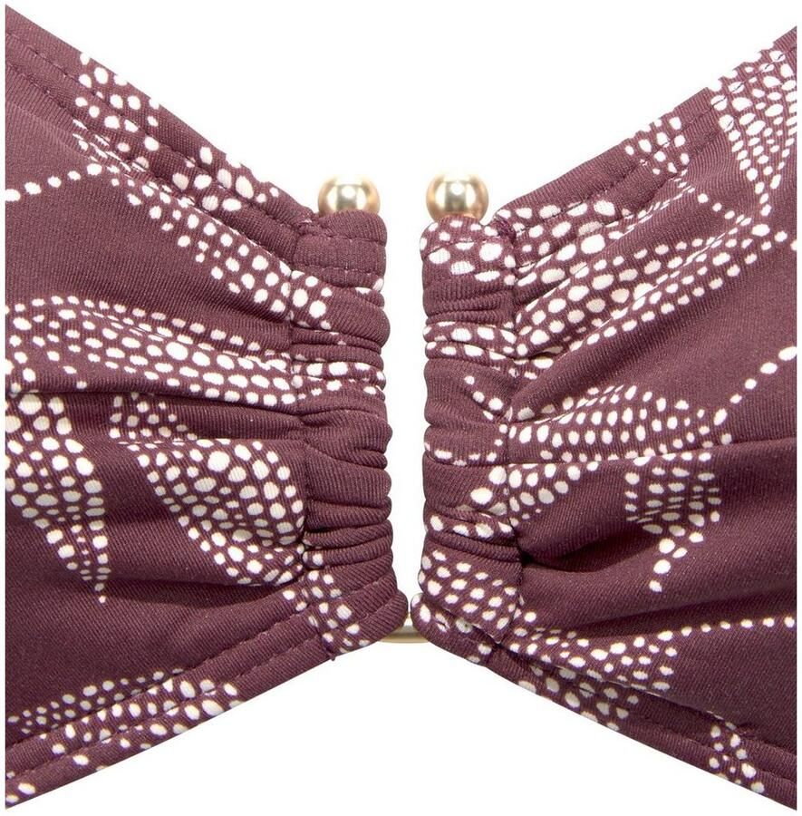 Lascana Bikinitop met beugels Apart met goudkleurige accessoire