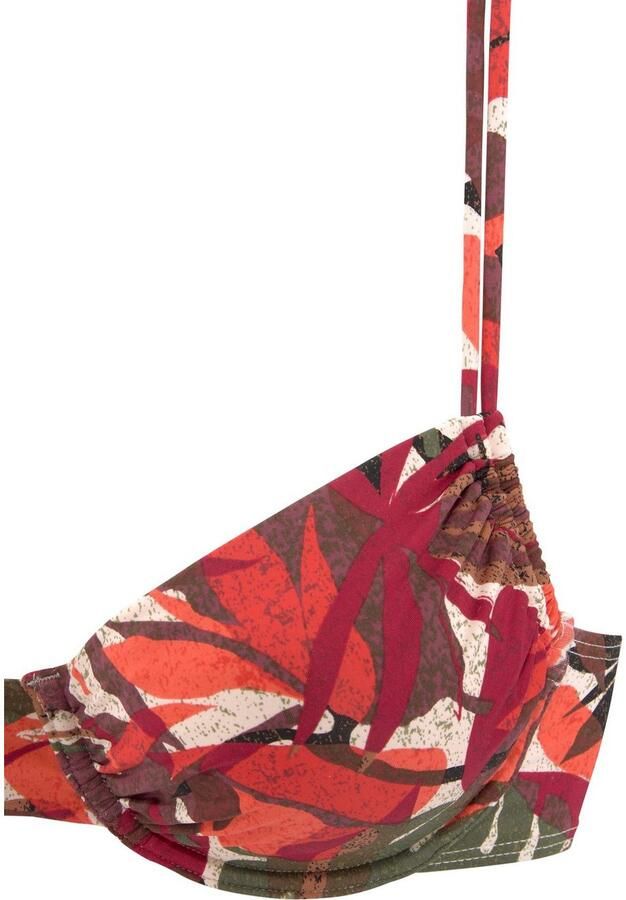 Lascana Bikinitop met beugels AVA in tropisch design - Foto 6