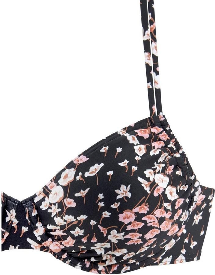 Lascana Bikinitop met beugels Blair met een bloemmotief - Foto 2