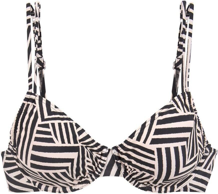 Lascana PLUS SIZE bikinitop met brede bandjes model 'Cleo' - Foto 2