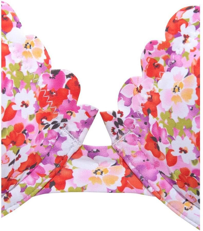 Lascana Bikinitop met beugels Jasmijn met wattage en in bloemenontwerp - Foto 2