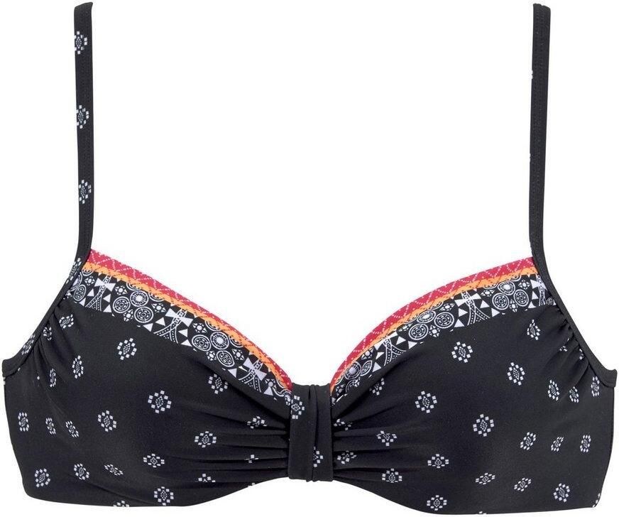 Lascana Bikinitop met beugels Kimer met een moderne print - Foto 2