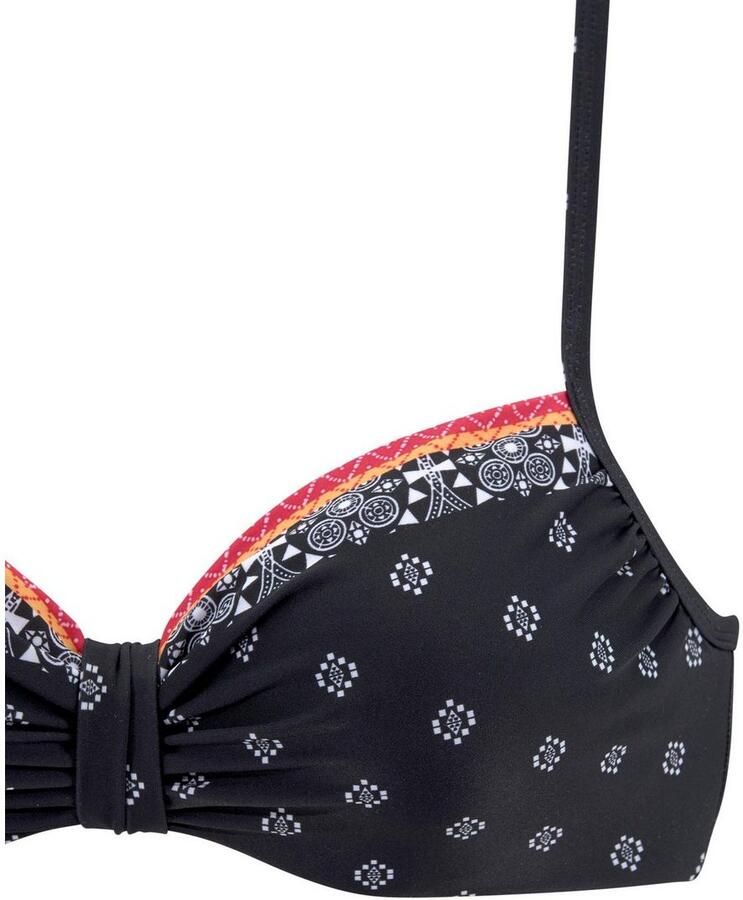 Lascana Bikinitop met beugels Kimer met een moderne print