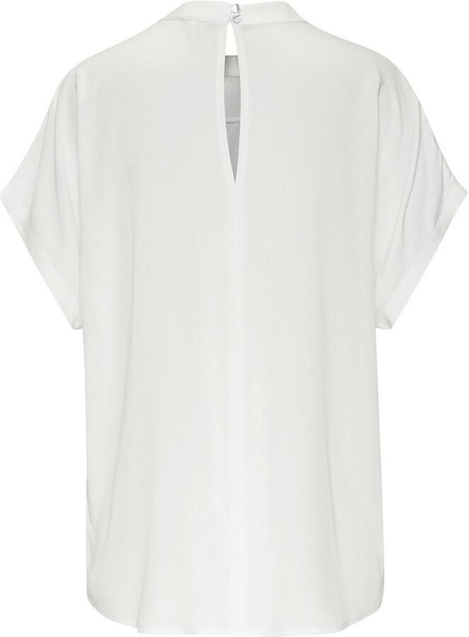 Lascana Blouse met korte mouwen in losse pasvorm damesblouse sportief elegant - Foto 2