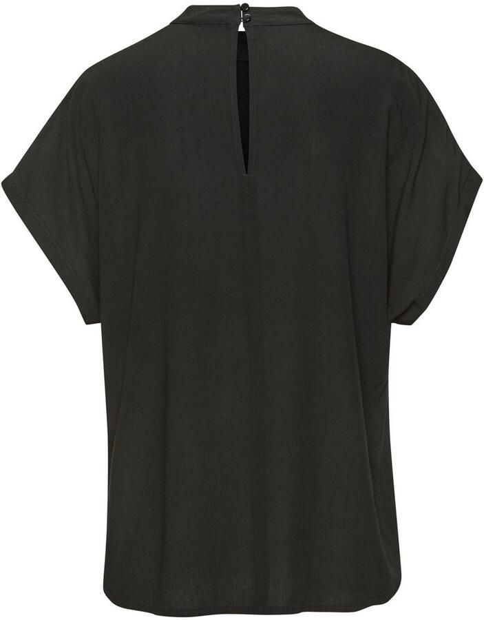 Lascana Blouse met korte mouwen in losse pasvorm damesblouse sportief elegant - Foto 6