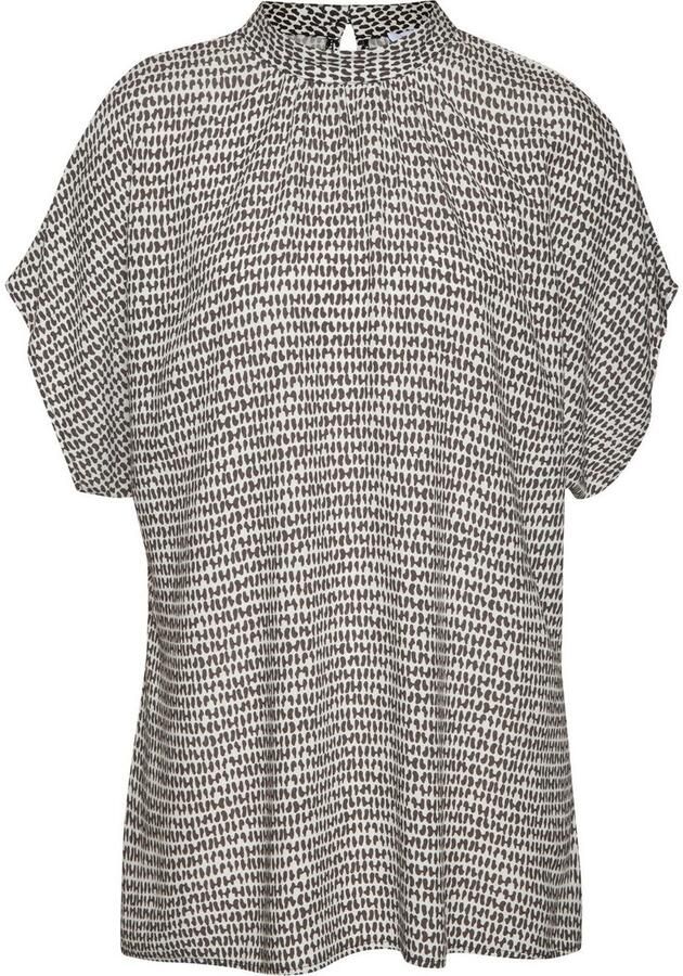 Lascana Blouse met korte mouwen met all-over print damesblouse sportief elegant - Foto 8