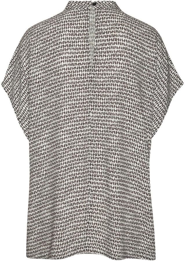 Lascana Blouse met korte mouwen met all-over print damesblouse sportief elegant - Foto 4