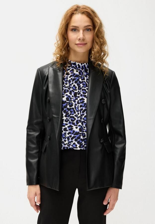 Lascana Blouse met korte mouwen met all-over print damesblouse sportief elegant - Foto 5