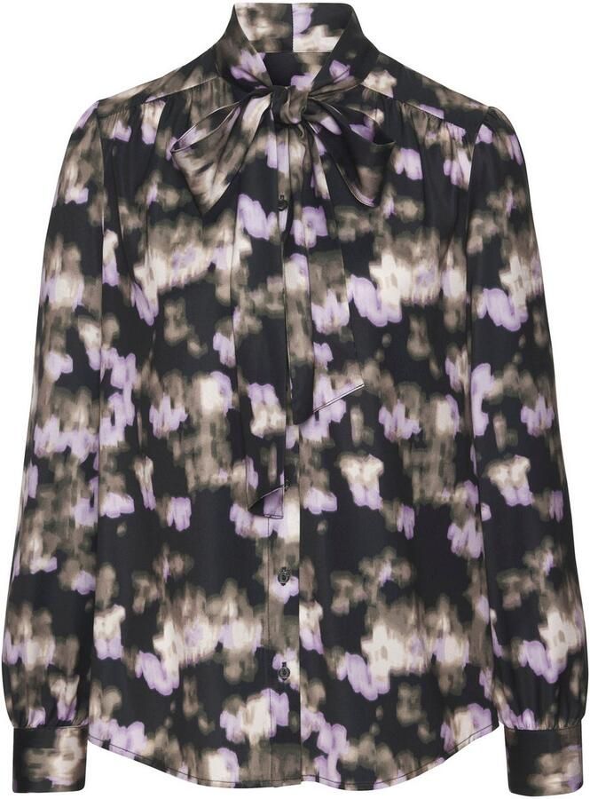 Lascana Blouse met kraagstrik van satijn