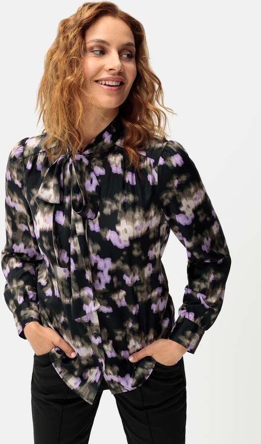 Lascana Blouse met kraagstrik van satijn - Foto 8