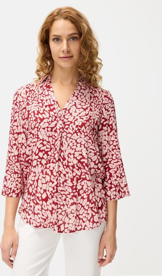 Lascana Blouse zonder sluiting met 3 4-mouwen elegante damesblouse met dierenprint - Foto 5