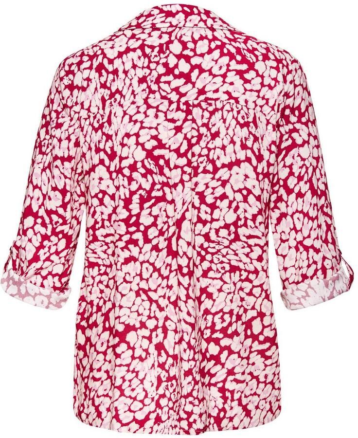Lascana Blouse zonder sluiting met 3 4-mouwen elegante damesblouse met dierenprint