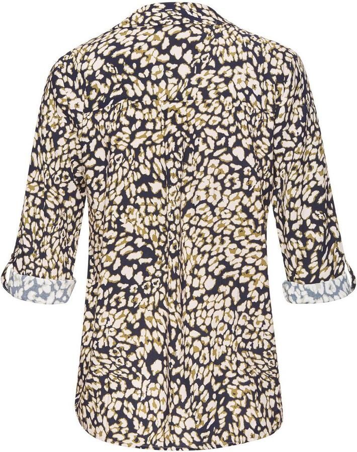 Lascana Geweven broek van lichte satijnkwaliteit wijde palazzobroek met zakken stofbroek