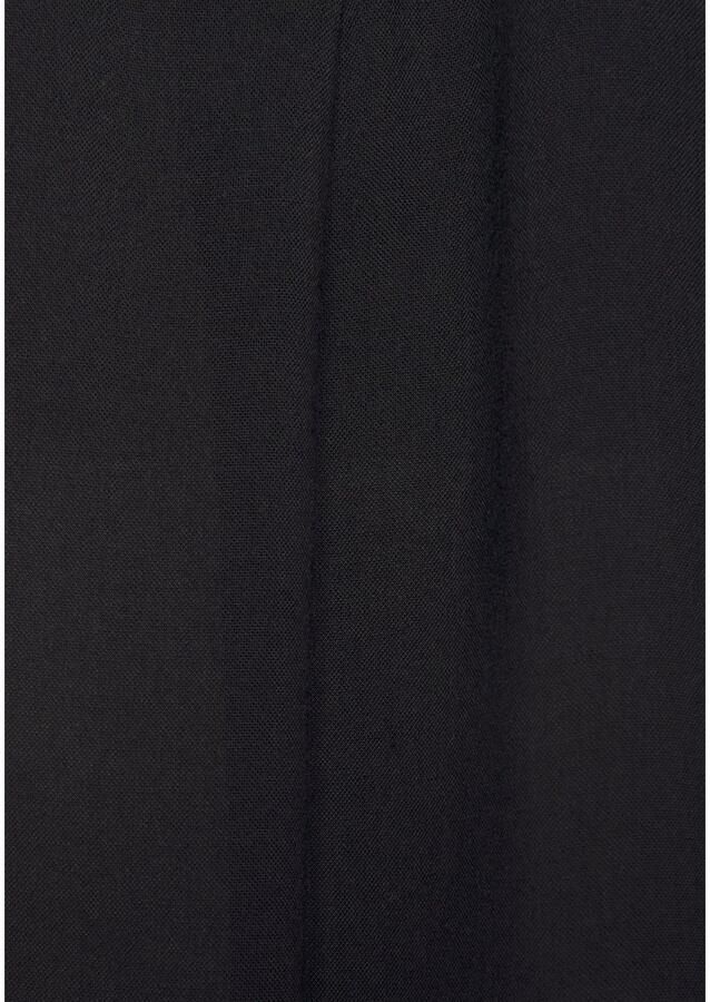 Lascana Blouse zonder sluiting met modieuze knopen luchtige korte mouwen blouse zomers - Foto 5