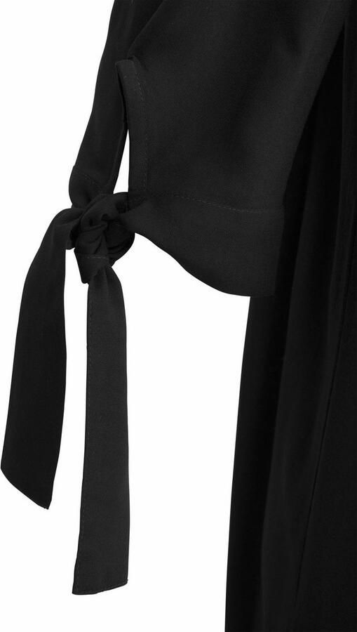 Lascana Blousejurk met carmen halslijn en 3 4 mouwen zomerjurk strandjurk basic - Foto 4