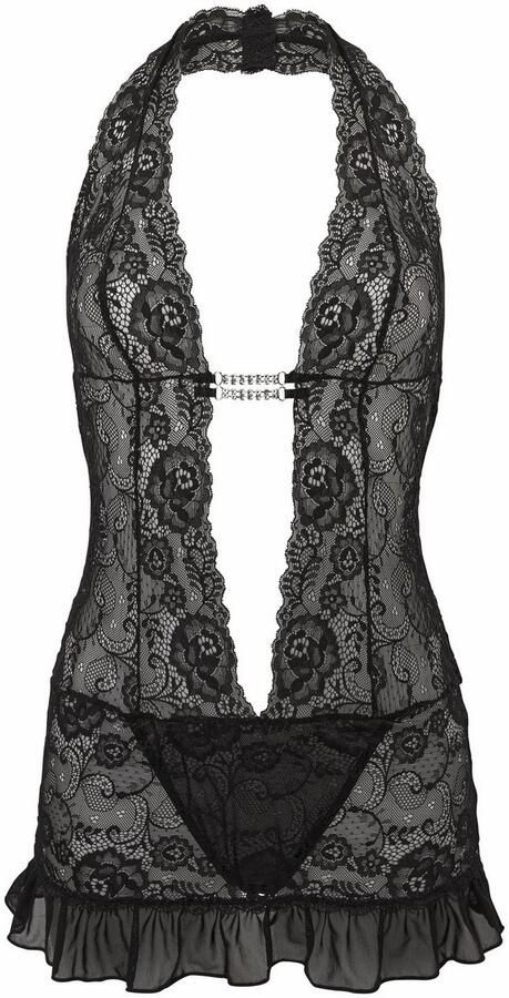 Lascana Body in haltermodel van kant sexy lingerie sexy ondergoed - Foto 6