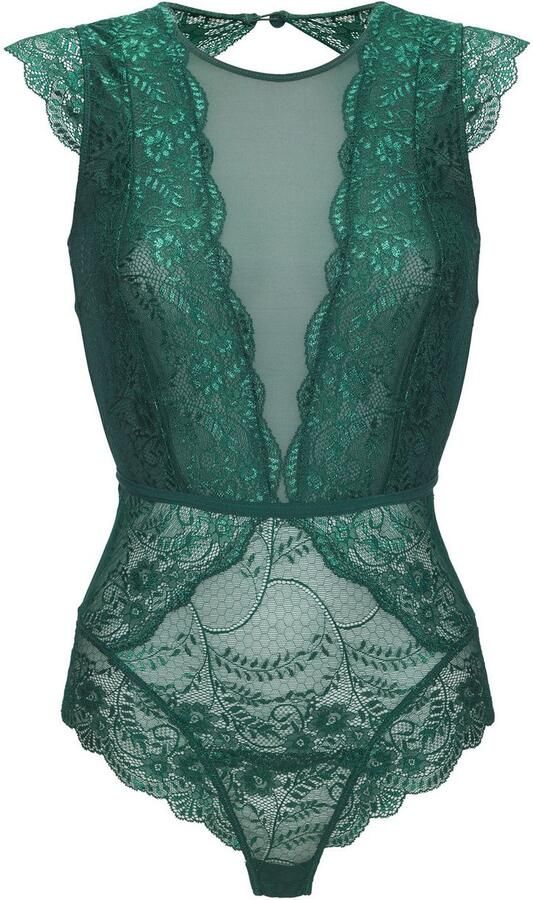 Lascana Body van transparante kant en netinzetten sexy dessous - Foto 2