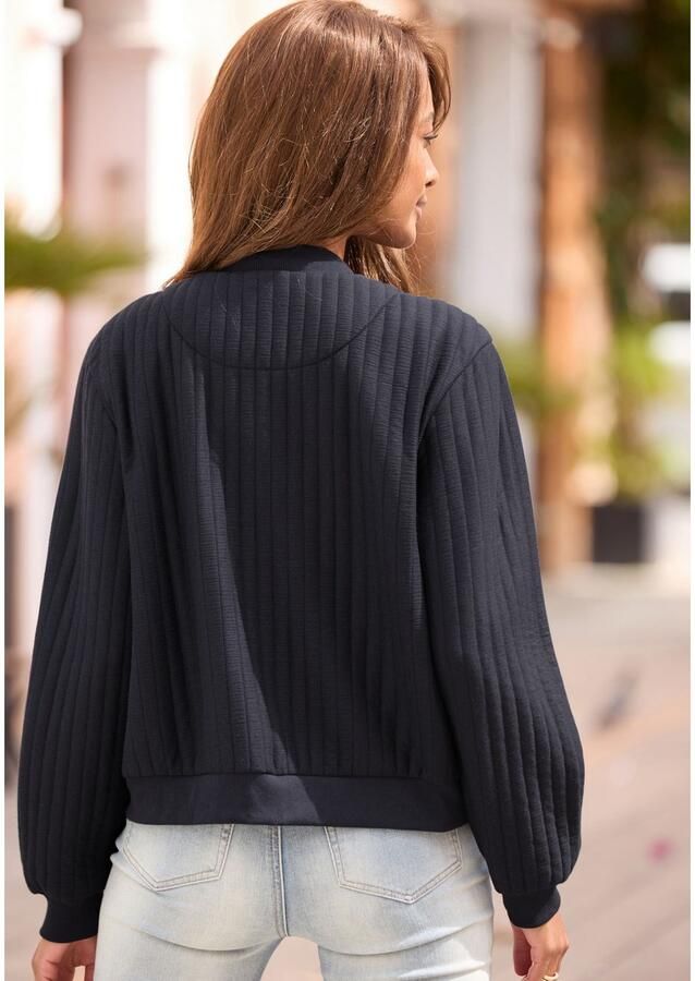 Lascana Bomberjack in gewatteerde look - Foto 2