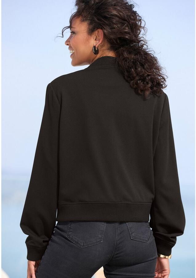 Lascana Bomberjack met drukknoopen korte jas sportief-chic - Foto 3