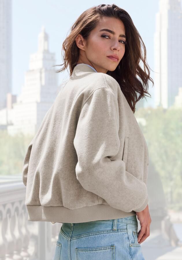 Lascana Bomberjack met ribboorden pilotenjack met drukknopen en zakken - Foto 4