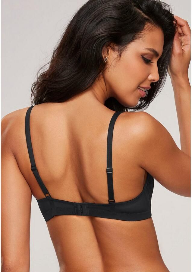 Lascana Bralette-bh Cara zonder beugel in edele high-apex ontwerp sexy lingerie - Foto 3