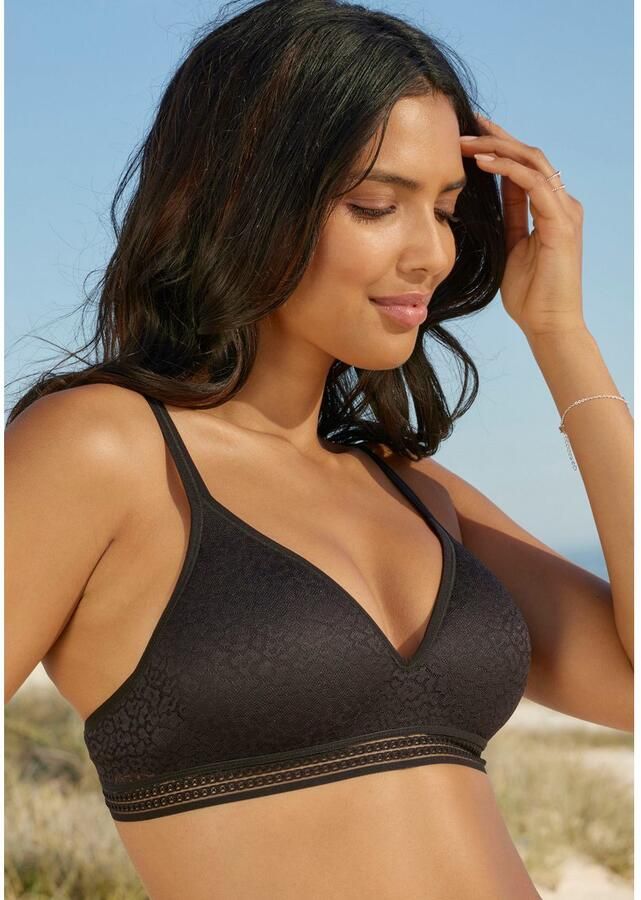 Lascana Bralette-bh Freya zonder beugel met ingebouwd push-up kussen lingerie